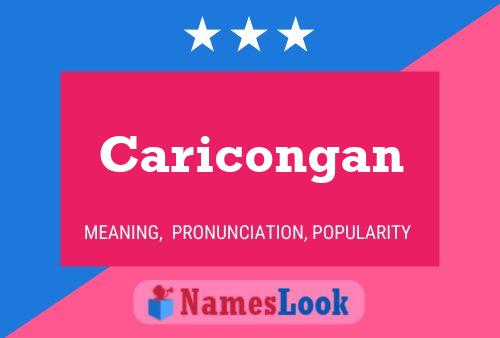 ملصق اسم Caricongan