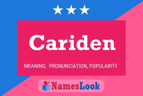 ملصق اسم Cariden