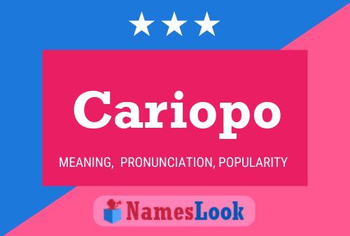 ملصق اسم Cariopo