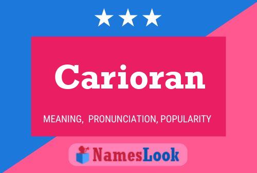 ملصق اسم Carioran