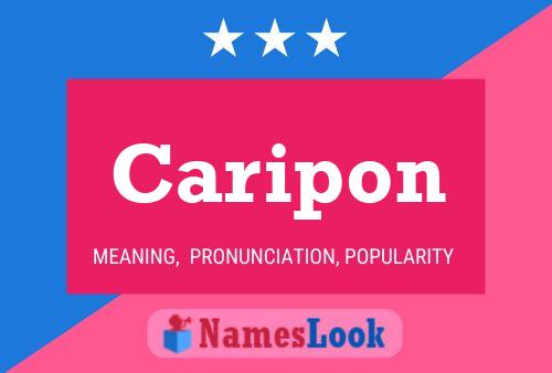 ملصق اسم Caripon