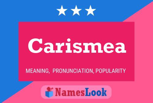 ملصق اسم Carismea