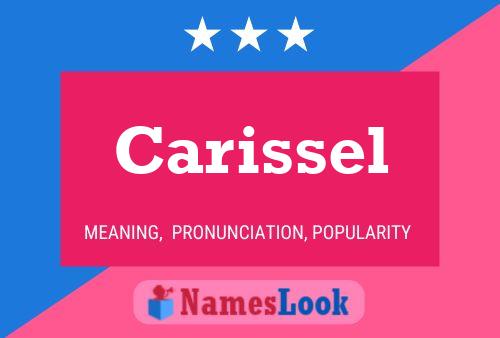 ملصق اسم Carissel