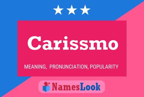 ملصق اسم Carissmo