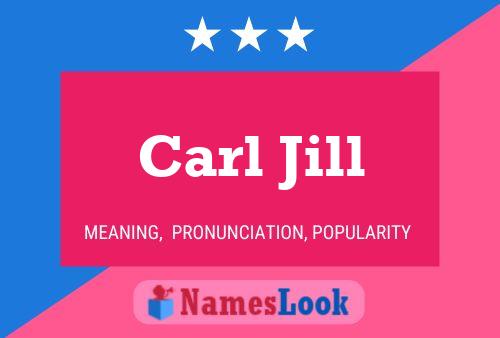 ملصق اسم Carl Jill