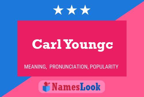 ملصق اسم Carl Youngc