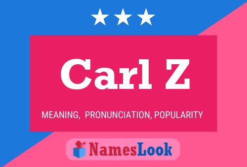 ملصق اسم Carl Z