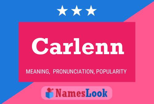 ملصق اسم Carlenn