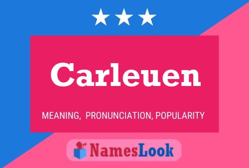 ملصق اسم Carleuen