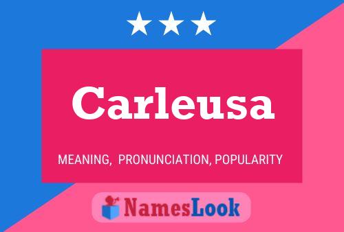 ملصق اسم Carleusa