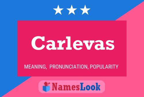 ملصق اسم Carlevas