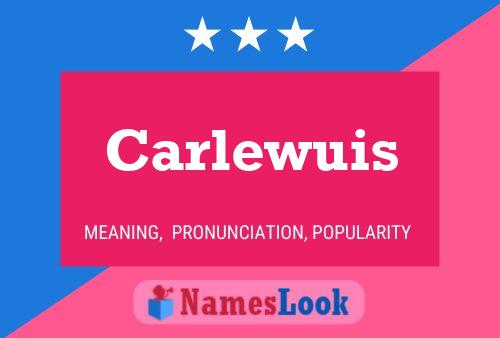 ملصق اسم Carlewuis