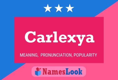 ملصق اسم Carlexya