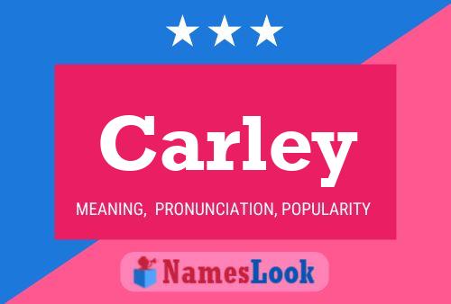 ملصق اسم Carley