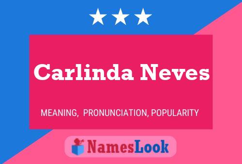 ملصق اسم Carlinda Neves