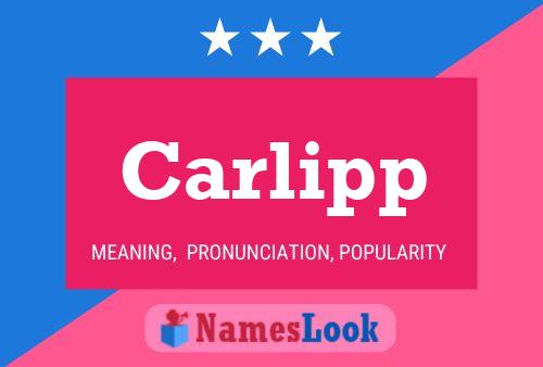 ملصق اسم Carlipp