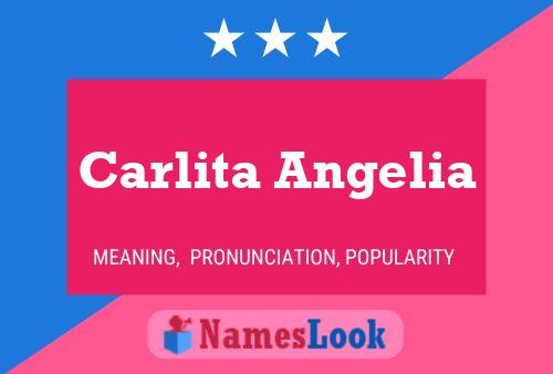 ملصق اسم Carlita Angelia