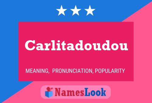 ملصق اسم Carlitadoudou