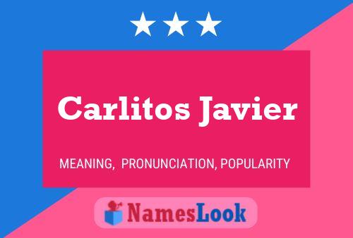 ملصق اسم Carlitos Javier