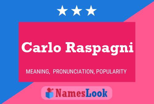 ملصق اسم Carlo Raspagni