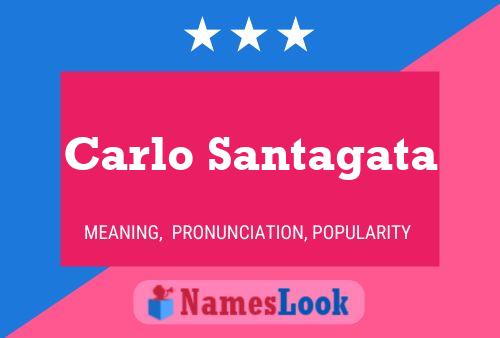 ملصق اسم Carlo Santagata