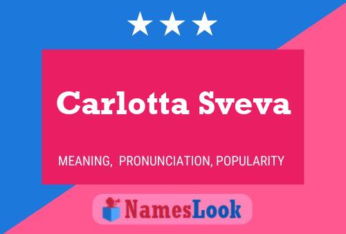 ملصق اسم Carlotta Sveva