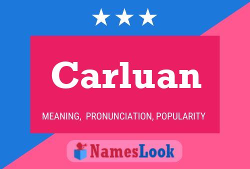 ملصق اسم Carluan