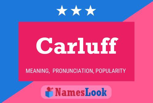 ملصق اسم Carluff