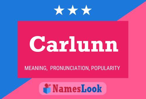 ملصق اسم Carlunn