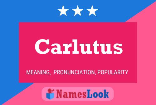 ملصق اسم Carlutus