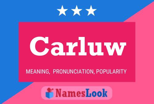 ملصق اسم Carluw