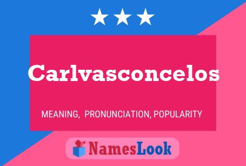 ملصق اسم Carlvasconcelos