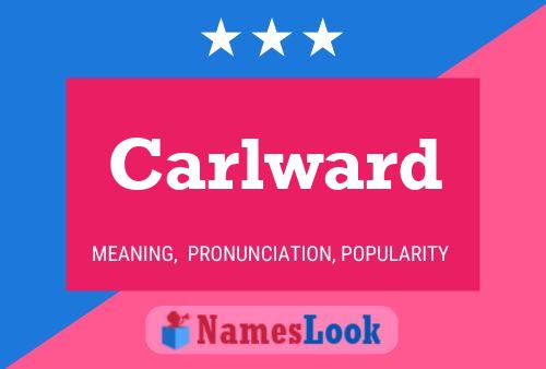 ملصق اسم Carlward