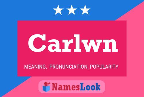 ملصق اسم Carlwn