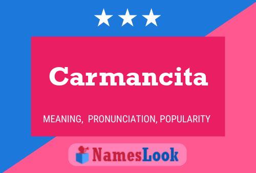 ملصق اسم Carmancita