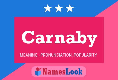 ملصق اسم Carnaby