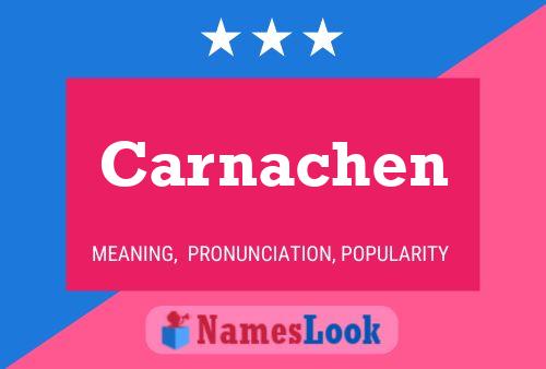 ملصق اسم Carnachen