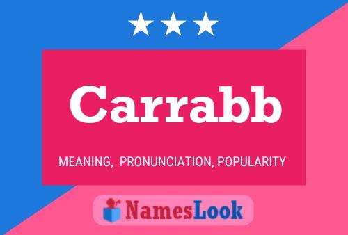 ملصق اسم Carrabb