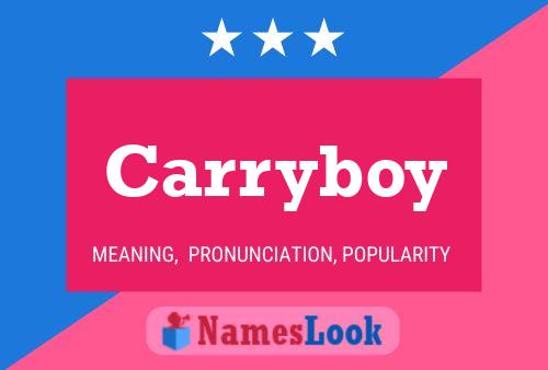 ملصق اسم Carryboy