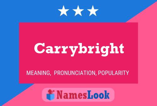 ملصق اسم Carrybright