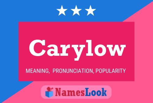 ملصق اسم Carylow