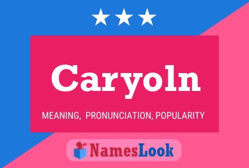 ملصق اسم Caryoln