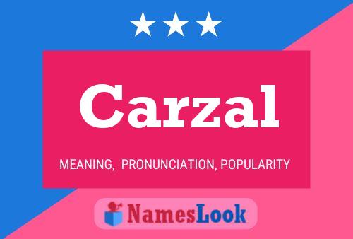 ملصق اسم Carzal