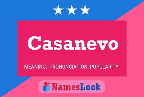 ملصق اسم Casanevo