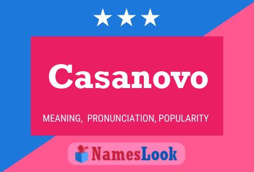 ملصق اسم Casanovo