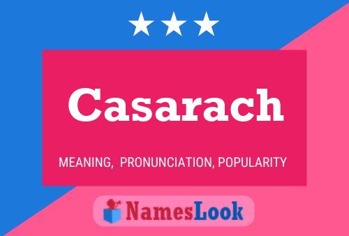 ملصق اسم Casarach