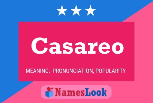 ملصق اسم Casareo