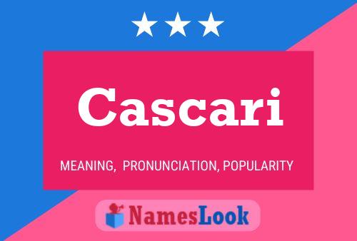 ملصق اسم Cascari