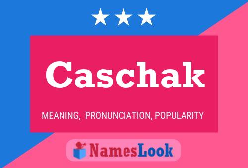 ملصق اسم Caschak