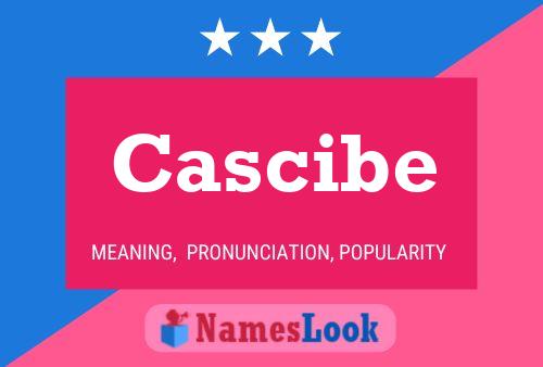 ملصق اسم Cascibe